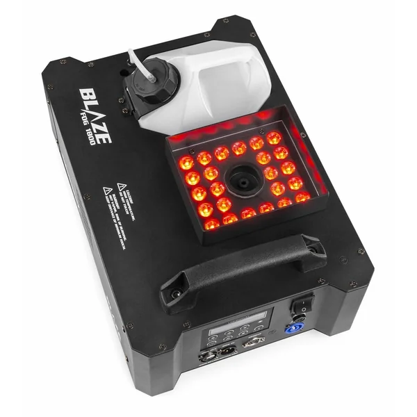 BeamZ BLAZE1800 - Machine à Fumée Verticale et Horizontale RGBA DMX - 1800 Watts