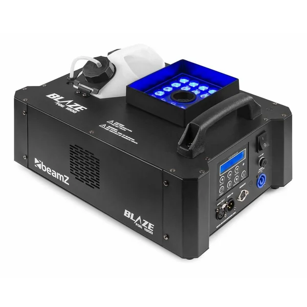 BeamZ BLAZE1800 - Machine à Fumée Verticale et Horizontale RGBA DMX - 1800 Watts