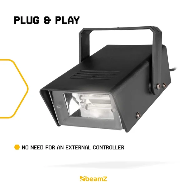 Beamz BMS50 Mini Stroboscope 25W