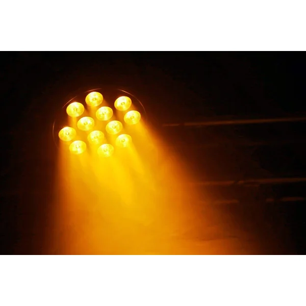 BeamZ BT300 - Projecteur FlatPAR, 12x LED RGBAW-UV, 10W par LED avec Télécommande