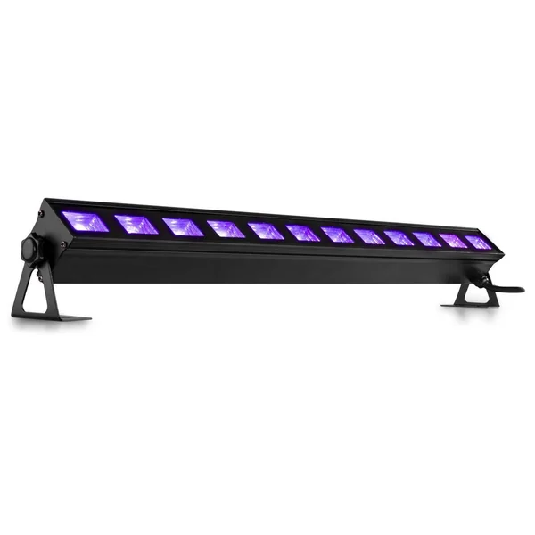BeamZ BUV123 - Barre LED UV, 12 LED UV, Puissance 3 Watts par LED