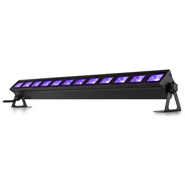 BeamZ BUV123 - Barre LED UV, 12 LED UV, Puissance 3 Watts par LED