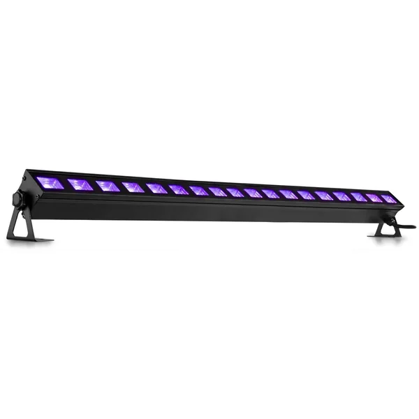 BeamZ BUV183 - Barre LED UV, 18 LED UV, Puissance 3 Watts par LED