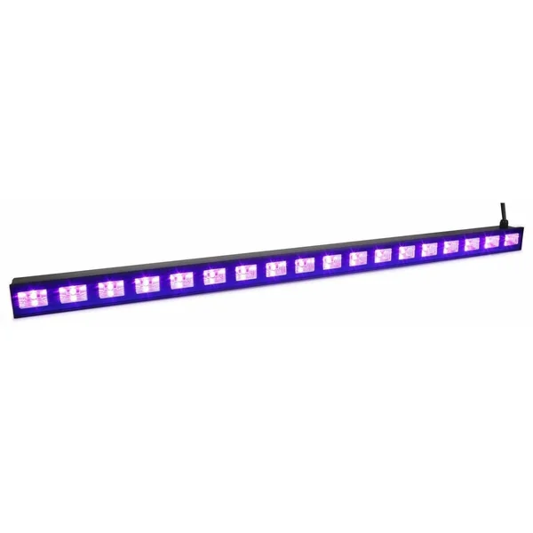 BeamZ BUV183 - Barre LED UV, 18 LED UV, Puissance 3 Watts par LED