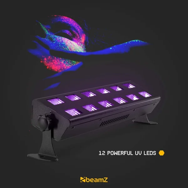 BeamZ BUV 263 Barre LED UV - 2x 6 LED UV