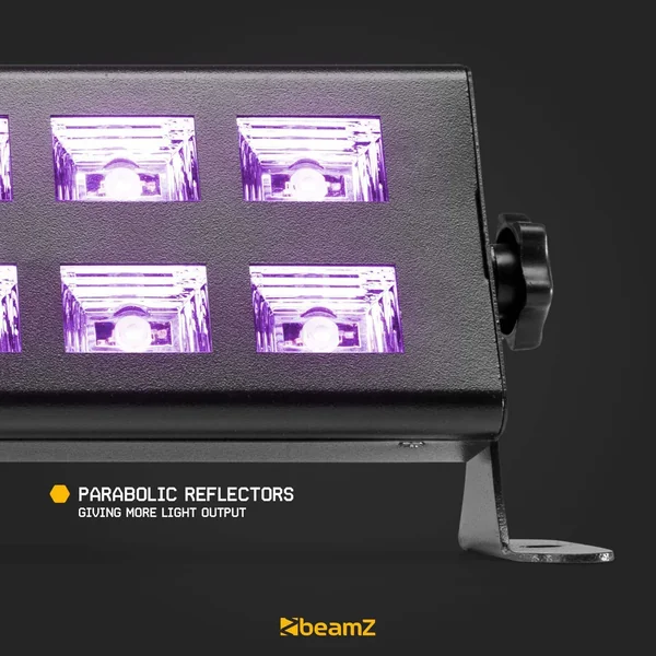 BeamZ BUV 293 Barre LED UV - 2x 9 LED UV