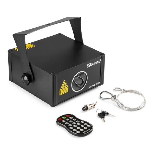 BeamZ Corvus Laser DJ Multicolore RGB avec Télécommande