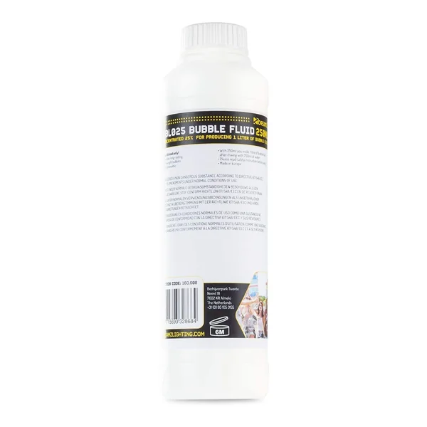 BeamZ FBL025 Liquide Concentré pour Machine à Bulles 250 mL