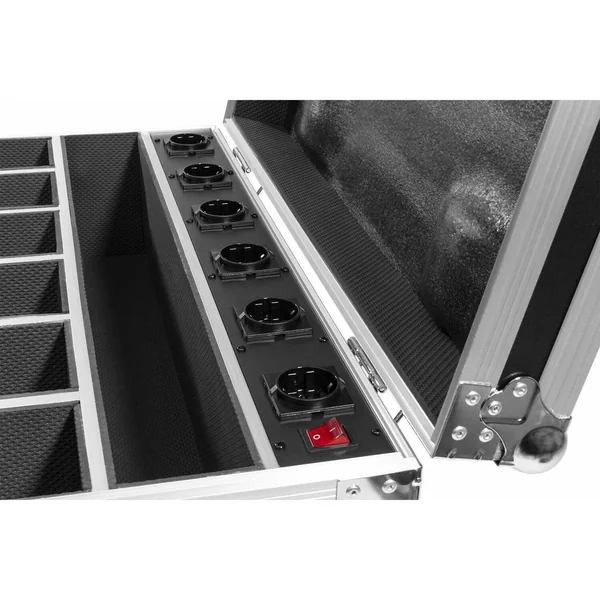 BeamZ FCC12 - Flightcase pour 6 Projecteurs BBB612 avec Fonction Charge