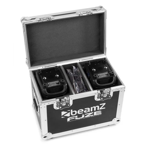 BeamZ FCFZ2 - Flightcase pour 2 Lyres de Série Fuze