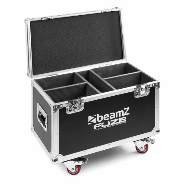 BeamZ FCFZ4 - Flightcase pour 4 Lyres de Série Fuze