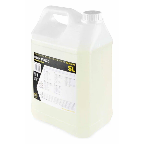 BeamZ FFL5 Liquide pour Machine à Mousse Concentré 3% - 5L