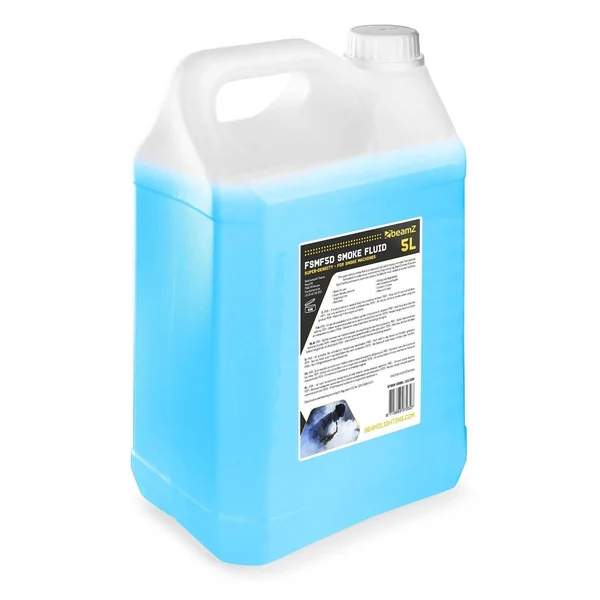 BeamZ FSMF5D - Liquide pour Machine à Fumée 5L - Très Haute Densité, Long Temps de Suspension