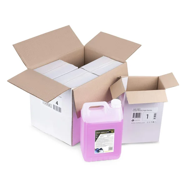 BeamZ FSMF5H - 4x 5L de Liquide pour Machine à Fumée - Rose