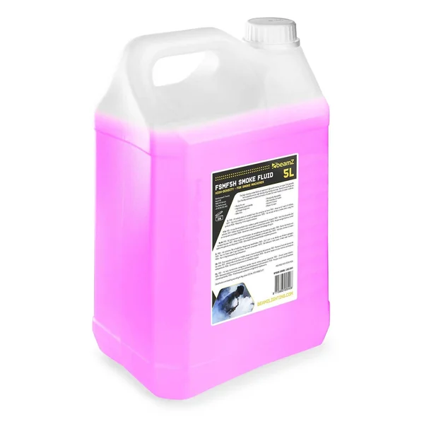 BeamZ FSMF5H - 4x 5L de Liquide pour Machine à Fumée - Rose
