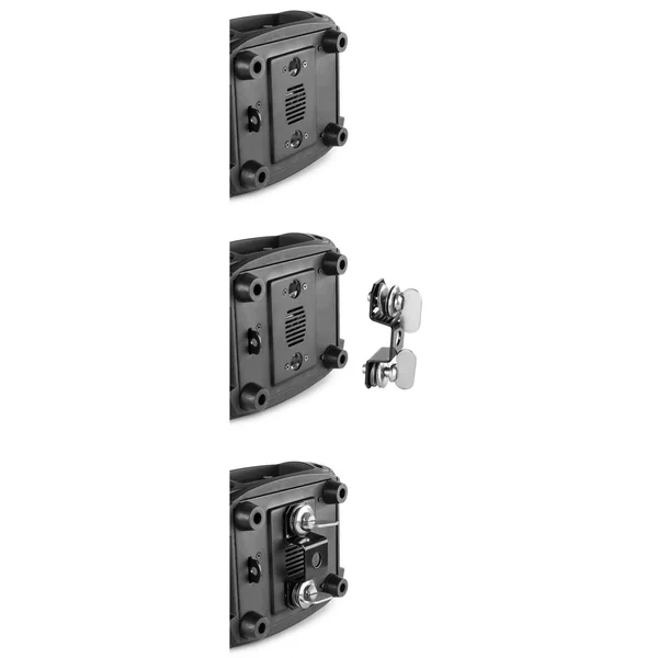 BeamZ FUZE610Z - 2 Lyres Wash avec Flightcase, 6x LED RGBW LED 10W, Mode DMX
