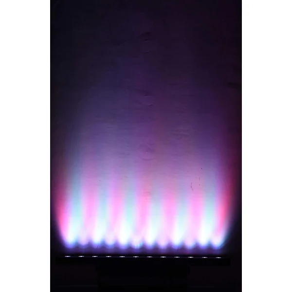 BeamZ LCB140 - Barre LED, 12x LED 6W Couleurs Rouge, Vert, Bleu, Blanc, Mode DMX