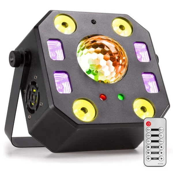 BeamZ Lightbox5 - Projecteur Lumineux 5 en 1 avec Laser