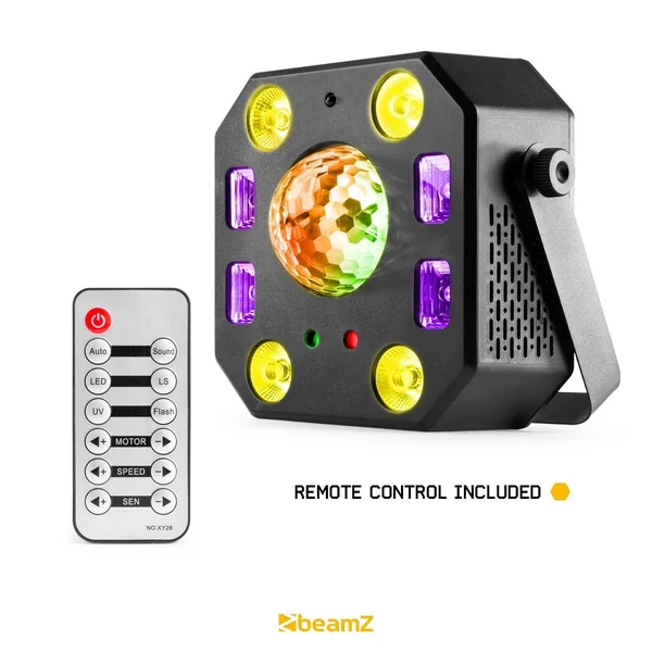 BeamZ Lightbox5 - Projecteur Lumineux 5 en 1 avec Laser