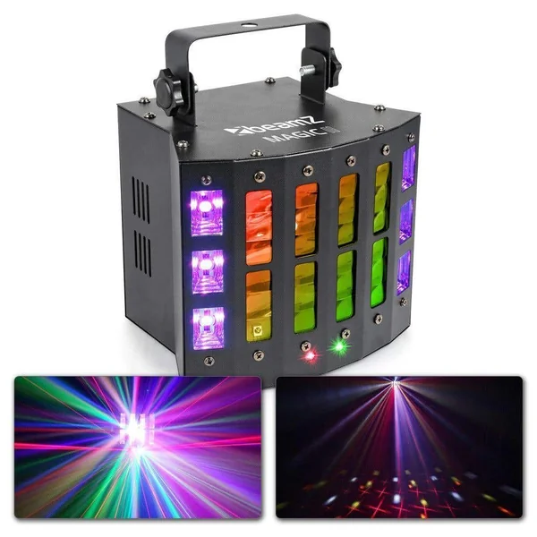 BeamZ Magic2 Derby avec Laser RG et Strobe