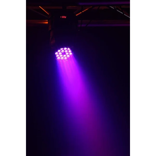 BeamZ MHL108MK4 - Mini Lyre Wash, 18x LEDs RGB 3W, Mode DMX