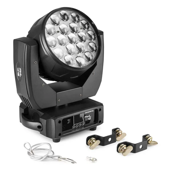 BeamZ MHL1912 Lyre RGB avec Fonction Zoom - 19 x 12 Watts