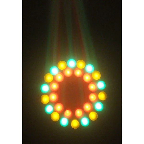 BeamZ Moon Flower - 60 LEDs, Couleurs RGBAW, Plug & Play