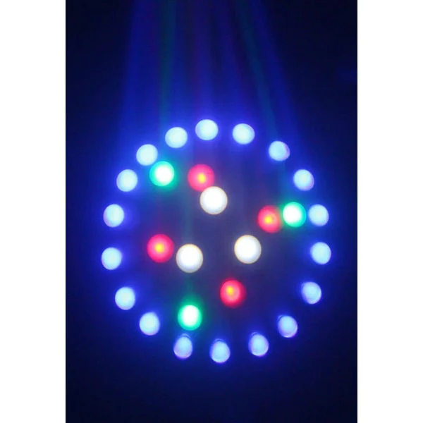BeamZ Moon Flower - 60 LEDs, Couleurs RGBAW, Plug & Play