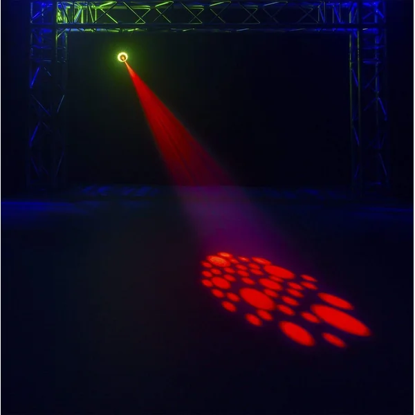 BeamZ Panther 35 - Lyre Spot avec Anneau de LEDs, 35W, Mode DMX, 7 Couleurs + Blanc