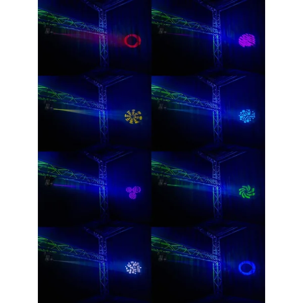 BeamZ Panther 35 - Lyre Spot avec Anneau de LEDs, 35W, Mode DMX, 7 Couleurs + Blanc