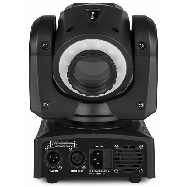 BeamZ Panther 35 - Lyre Spot avec Anneau de LEDs, 35W, Mode DMX, 7 Couleurs + Blanc