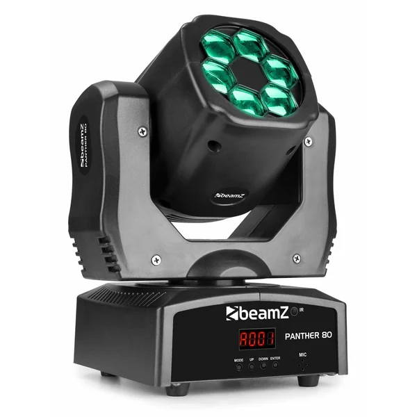 Beamz Panther 80 Lyre LED - 6x LED 12 Watts RGBW CREE
