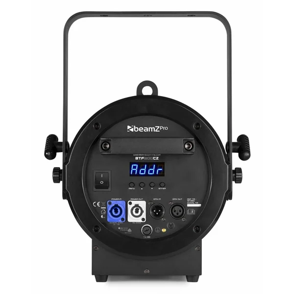 BeamZ Pro BTF200CZ - Projecteur Fresnel à LED, RGBW 200 Watts, Mode DMX