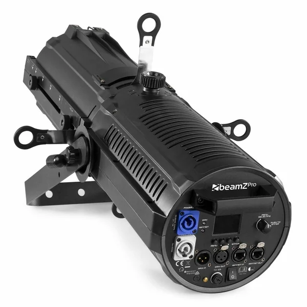 BeamZ Pro BTS300Z - Projecteur de Poursuites à LED 300 Watts, Mode DMX - Blanc