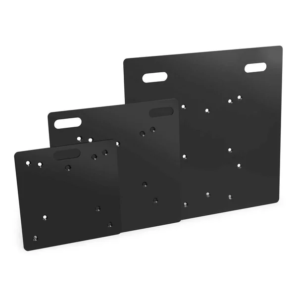 BeamZ Pro UBP80 - Plaque de Base Universelle en Acier Noir 80x80cm
