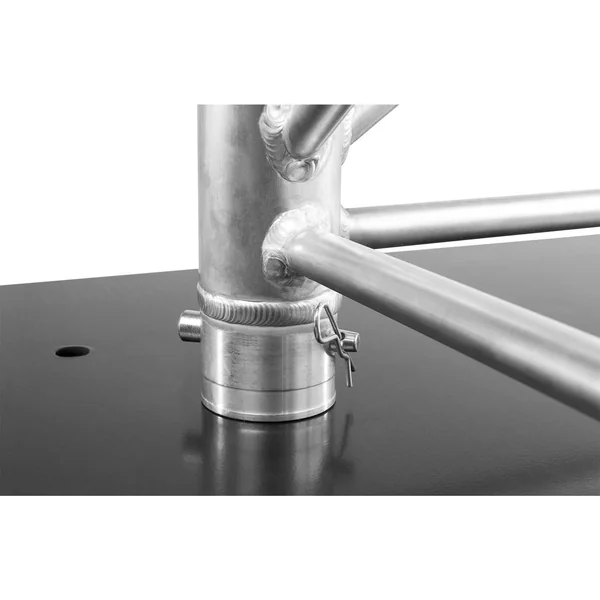 BeamZ Pro UBP80 - Plaque de Base Universelle en Acier Noir 80x80cm