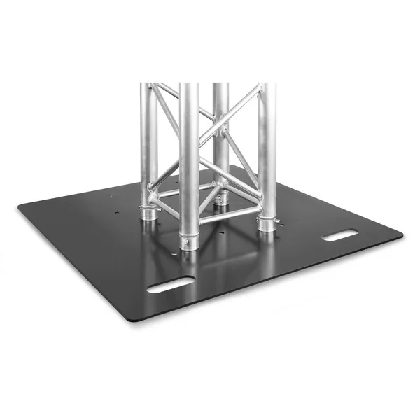 BeamZ Pro UBP80 - Plaque de Base Universelle en Acier Noir 80x80cm