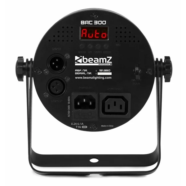 BeamZ Professional BAC300 LED - Projecteur PAR, 6x LED RGBW, Boitier Aluminium avec Télécommande