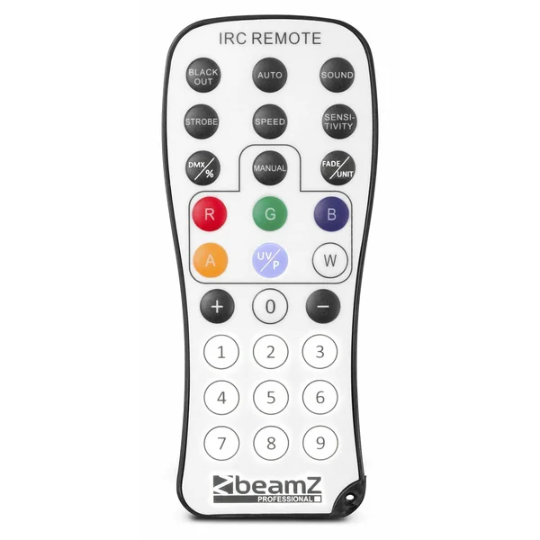 BeamZ Professional BWA530 - Projecteur PAR CAN IP65, 7x LED RGBW avec Boitier Étanche - Aluminium