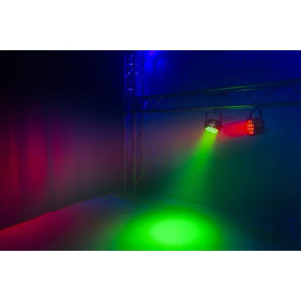 BeamZ Professional BWA534 - Projecteur PAR CAN IP65, 12x LED RGBWA-UV, avec Boitier Étanche - Aluminium
