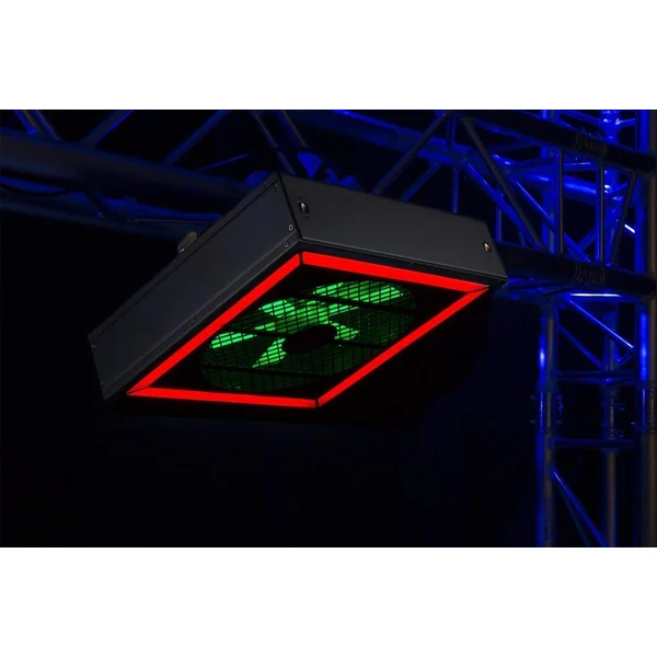 BeamZ Professional LED Twister 400 - Ventilateur Décoratif, 116 LEDs RGB, Contrôle DMX