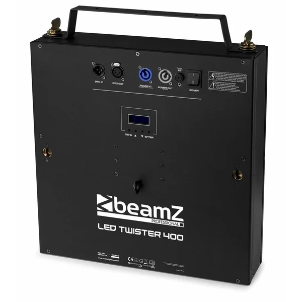 BeamZ Professional LED Twister 400 - Ventilateur Décoratif, 116 LEDs RGB, Contrôle DMX