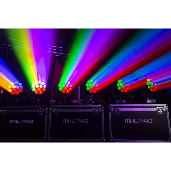 BeamZ Professional MHL1240 Lyre LED avec Zoom Motorisé - 12 x 40 Watts