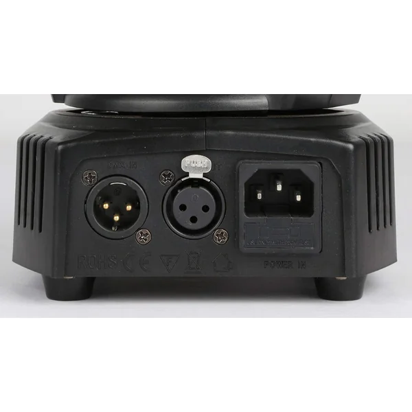 BeamZ Professional MHL36 - Lyres Wash avec Sacoche Souple, 4x LED RGBW, LED 9W, Modes DMX et Stand Alone