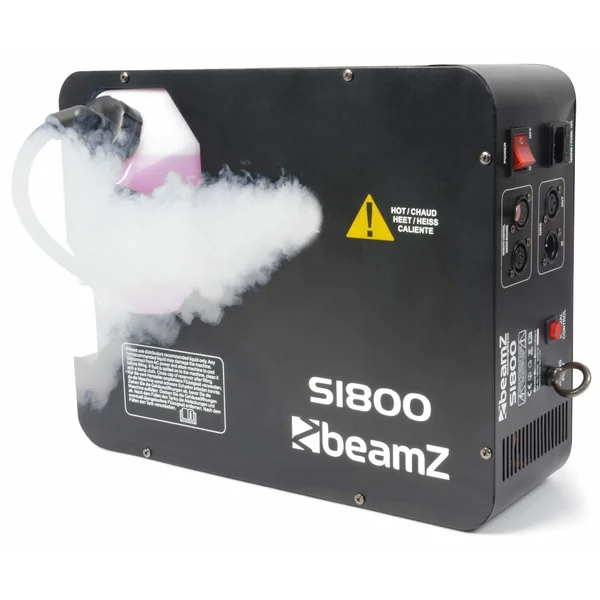 BeamZ S1800 - Machine à Fumée Verticale et Horizontale 1800 Watts Contrôle DMX