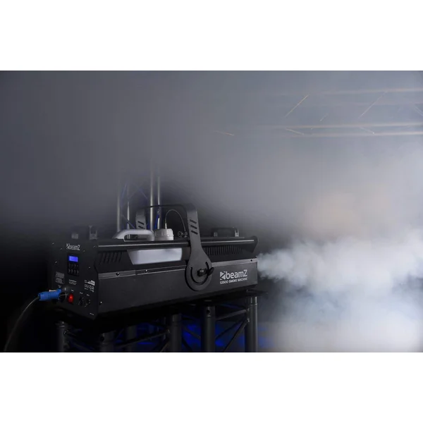 BeamZ S3500 - Machine à Fumée 3500 Watts avec Télécommande et DMX