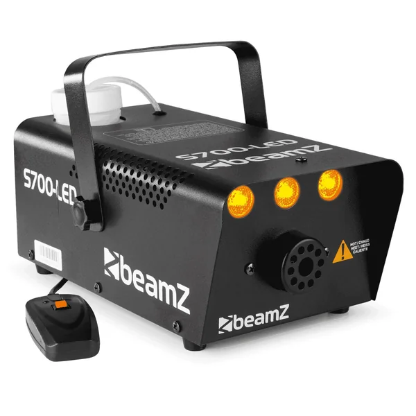 BeamZ S700LED - Machine à Fumée 700 Watts avec Effet Flamme