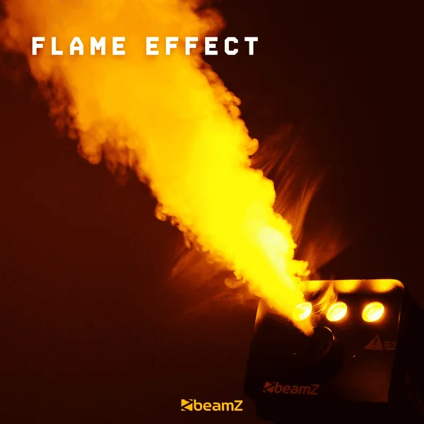 BeamZ S700LED - Machine à Fumée 700 Watts avec Effet Flamme