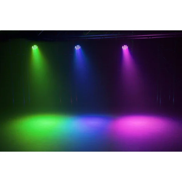 BeamZ SLIMPAR45 - LED Projecteur PAR, 12x LED RGB, 3W par LED