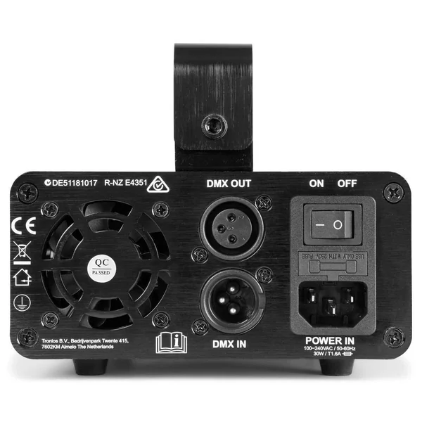 BeamZ Surtur II Double Laser RG Gobo DMX IRC LED Bleue 3 W